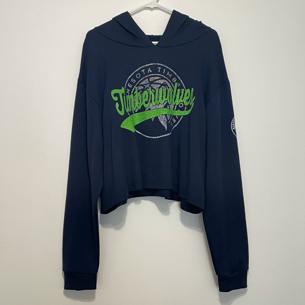 Minnesota Timberwolves Women’s Cropped Sweatshirt